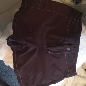 Prana women brown shorts